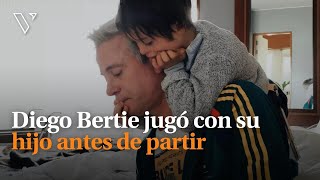 Diego Bertie jugó con su hijo antes de partir [upl. by Abdel580]