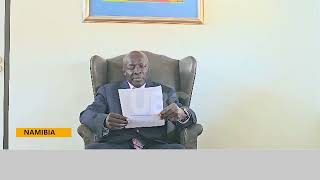 KABAKA RONALD MUWENDA MUTEBI II ADDRESSES PUBLIC FROM NAMIBIA [upl. by Marlea330]