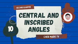 Central and Inscribed Angles  Grade 10 [upl. by Dacy]