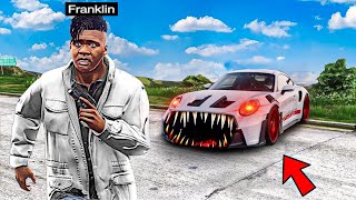 GTA 5  CURSED CAR Chased Franklin😨 [upl. by Ofella]