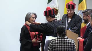 Entrega de Doctorado Honoris Causa desde la Universidad Externado en Bogotá Colombia [upl. by Evilo]