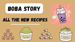 Boba Story Game 10 New Recipes June 2024 Update [upl. by Ahsele]