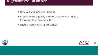 KT Connects  How to write a knowledge translation grant [upl. by Barton641]