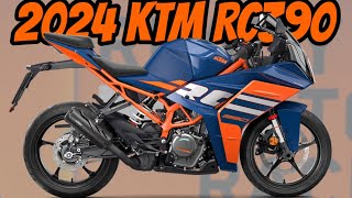 2024 KTM RC390 GETS NEW UPDATE [upl. by Kinom869]