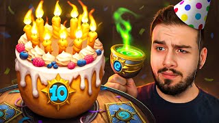 The Hearthstone 10 Year Anniversary Challenge [upl. by Knarf]