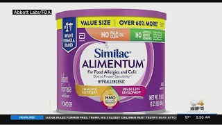 FDA Warns Parents Not To Use Some Similac Alimentum And EleCare Powdered Infant Formula [upl. by Seitz]