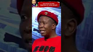 I am not scraed scared of white people  Julius Malema [upl. by Oflunra]