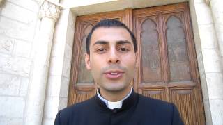 Palestinian Roman Catholic Transitional Deacon speaks to you [upl. by Hakym]