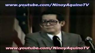 NINOY AQUINOs memorable speech 59 in Los Angeles 2151981 [upl. by Patricia818]