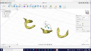 Test Import DICOM STL conversion files in Fusion 360 [upl. by Derej]