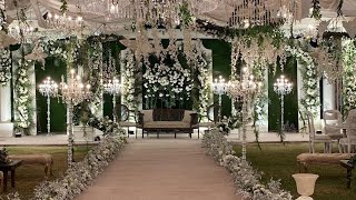 wedding event video elegant decor theme wedding wedding event management videos [upl. by Dearborn]