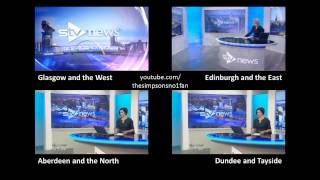 STV News at Six All Regions Opening and Closing Titles [upl. by Eelesor]