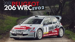 The Silver Bullet – 2001 Peugeot 206 WRC Evo 2 [upl. by God347]