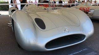 【The Sound of Silverarrows】Mercedes W196 STREAMLINER グッドウッド Goodwood [upl. by Artimas]