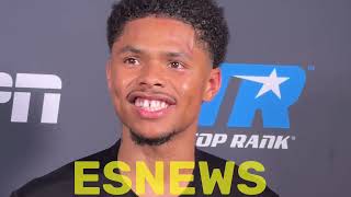 SHAKUR STEVENSON ON FIGHTING TANK LOMA Bob Arum post Artem fight interview [upl. by Ahseniuq]