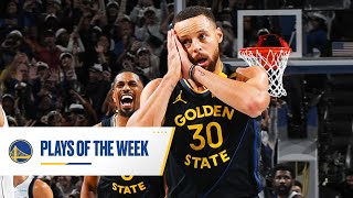 Golden State Warriors Plays of the Week  Week 3 202425 NBA Season [upl. by Niki]