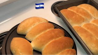 PAN FRANCES SALVADOREÑO CASERO SUAVE❗️FÁCIL 🥖 [upl. by Nilre]