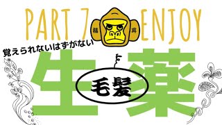 えんじょい生薬Part７【毛髪】登録販売者 [upl. by Amaryl]