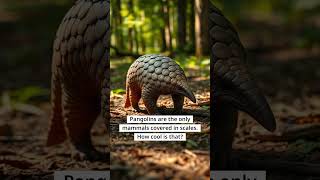 The Fascinating World of Pangolins shorts [upl. by Enidanreb151]