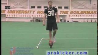 Place Kicking drills and instruction for kickers with Travis Dorsch [upl. by Worsham]