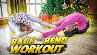 Back Bend Workout Contortion Routines Flexshow [upl. by Wileen]