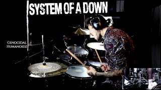 System Of A Down  Genocidal Humanoidz  drum cover [upl. by Noevart]