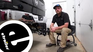 etrailer  BulletProof Hitches Adjustable Ball Mount Stabilizer Bar Kit Review [upl. by Aible]