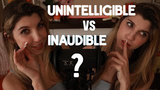 I finally tried quotUnintelligiblequot Whispers always did Inaudible ASMR [upl. by Ecirtemed]