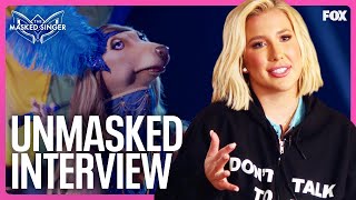 Unmasked Interview Afghan Hound Savannah Chrisley  Season 11  The Masked Singer [upl. by Robertson]