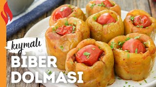 Kıymalı Biber Dolması  Nasıl Yapılır [upl. by Fridell317]