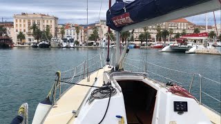 Sailing In The Adriatic Sea Split Croatia [upl. by Leinnad]