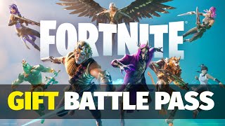 Fortnite How to Gift Chapter 5  Season 2 Battle Pass  Giveaway [upl. by Teleya640]