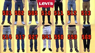 COMPLETE Guide To Levis Jeans Everything YOU Need To Know [upl. by Maia]