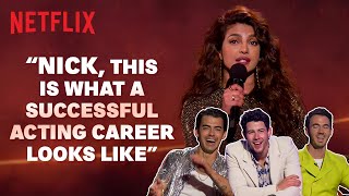 Priyanka Chopra SAVAGELY ROASTS Nick Jonas  Jonas Brothers Family Roast  Netflix India [upl. by Rolan723]