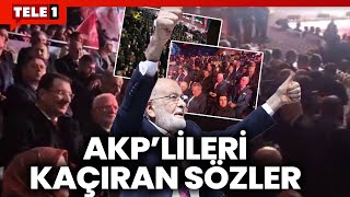 Temel Karamollaoğlunun bu sözleri AKPlileri kaçırdı Salonu böyle terk ettiler [upl. by Colver164]