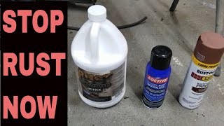 How to stop rust from bleeding through your paint [upl. by Arad]