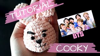 COOKY BT21 Amigurumi Tutorial BTS llavero [upl. by Tillford734]