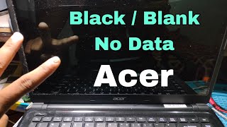 All Types Acer Laptop Screen Black Blank Screen Problem Solved For One Shortcut KeyMacnitesh2024 [upl. by Flossie829]