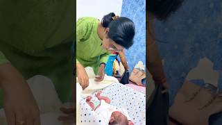 Maasi meet the Baby for the first time baby ashortsaday trendingshorts trendingonshorts shorts [upl. by Cottrell]