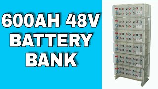 600AH 48V BATTERY BANK [upl. by Knowles]