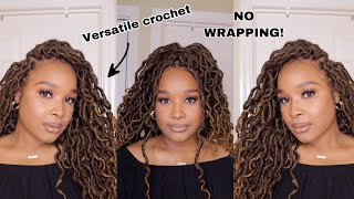 CROCHET LOCS🔥ILLUSION BRAID PATTERN FT TOYOTRESS TOCEANA CURLY LOCS  ALICIA KIM [upl. by Enelyad119]