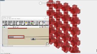 Auxetic structure  Grasshopper test [upl. by Eenyaj]