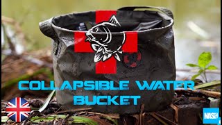 Nash Carp Care Collapsible Water Bucket [upl. by Ellynad]