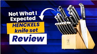 HENCKELS Premium Quality 15 Piece Knife Set Review  The Art of Effortless Cutting  Unbiased Review [upl. by Ashby705]