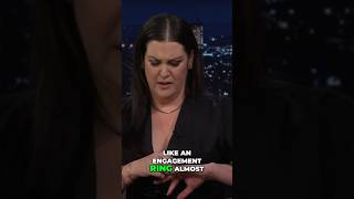 Melanie Lynskey didnt know she got engaged 😂 celebrity shorts [upl. by Aynas]