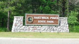 Staying at Hartwick Pines State Park near Grayling MI [upl. by Earley406]