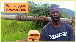 Well digger and barber Steven Zulu wants to expand [upl. by Fauman557]