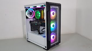 Actualizamos equipo gaming con gabinete Corsair iCue 220t White Qué gran cambio [upl. by Bethina]