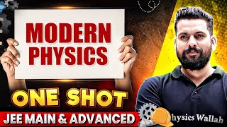 MODERN PHYSICS in 1 Shot  All Concepts Covered  JEE Main amp Advanced  Safar JEE [upl. by Goines]