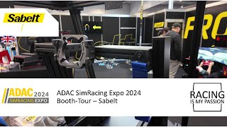 ADAC SimRacing Expo 2024  BoothTour  Sabelt [upl. by Aubyn]